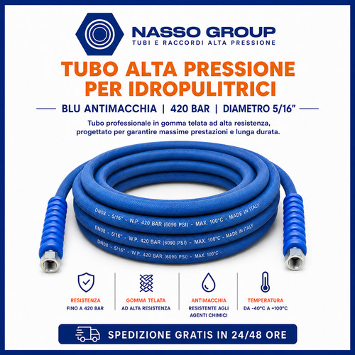 Tubo per idropulitrice alta - tubo,